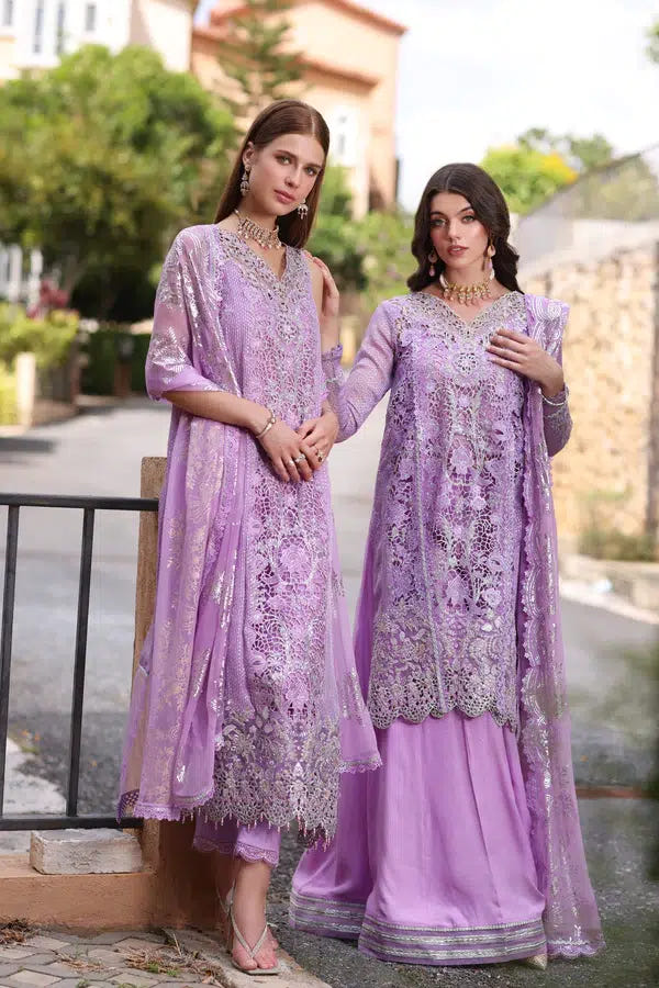 Noor by Saadia Asad | Chiffon Formals 23 | D6-Nura -  Noor by Saadia Asad Formal - Original Designer Dress - House of Maryam