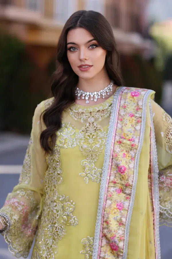 Noor by Saadia Asad | Chiffon Formals 23 | D4-Minali -  Noor by Saadia Asad Formal - Original Designer Dress - House of Maryam