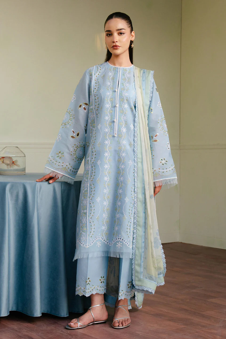 Zara Shahjahan | Coco Lawn 25 | SILAS-5A -  Zara Shahjahan Ladies Clothes - Original Designer Dress - House of Maryam