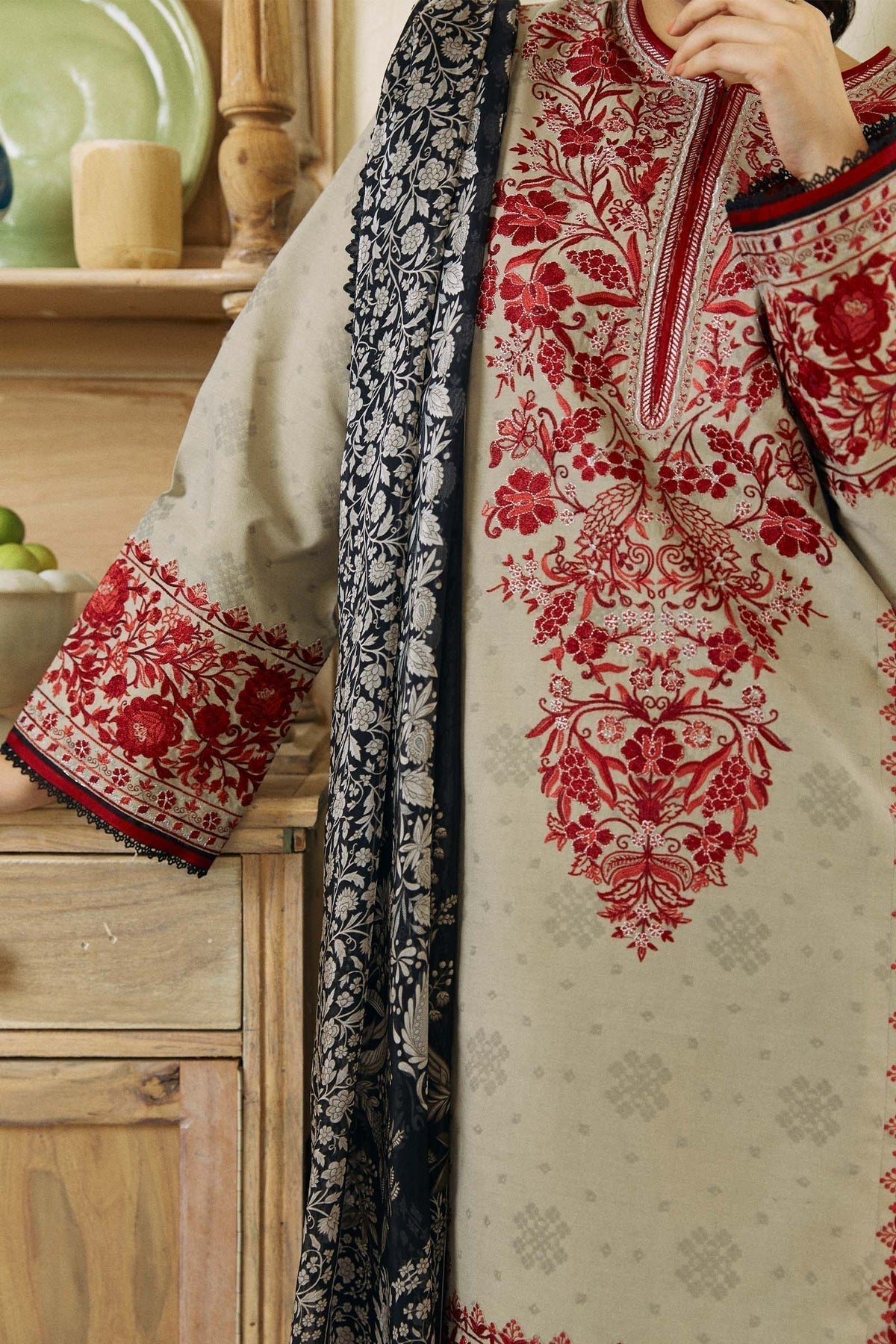 Zara Shahjahan | Coco Lawn Eid Edit 24 | SABAH-D7 -  Zara Shahjahan Luxury - Original Designer Dress - House of Maryam