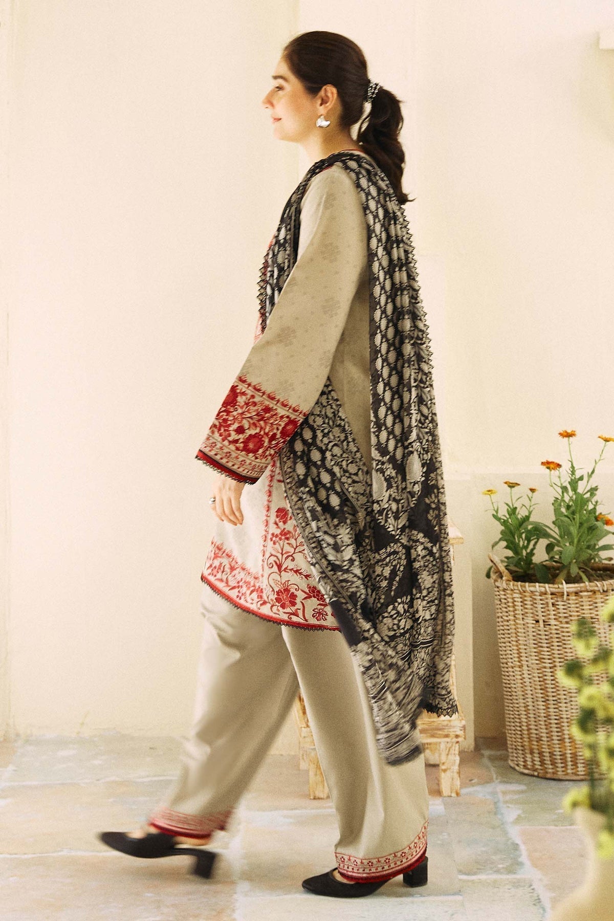 Zara Shahjahan | Coco Lawn Eid Edit 24 | SABAH-D7 -  Zara Shahjahan Luxury - Original Designer Dress - House of Maryam