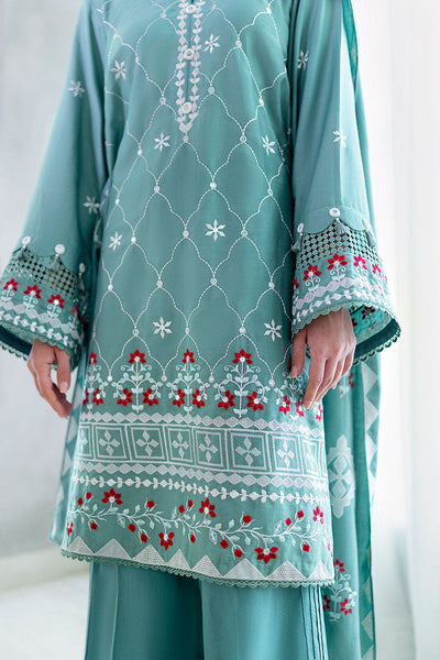 Cross Stitch | Exclusive Pret | Sage Loom-3PC (Shirt, Trouser & Dupatta)