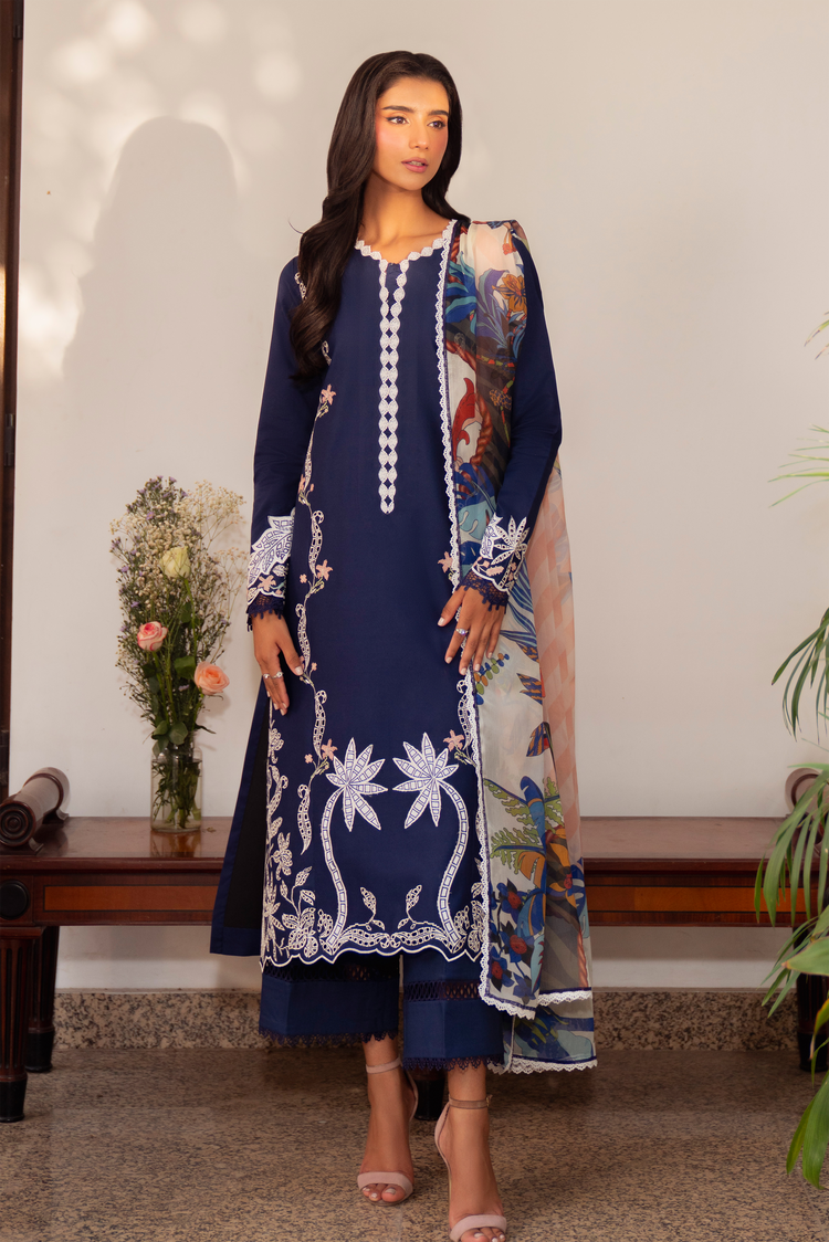 Sable Vogue | Lila Lawn 25 | SAL-07-25 -  Sable Vogue Ladies Clothes - Original Designer Dress - House of Maryam