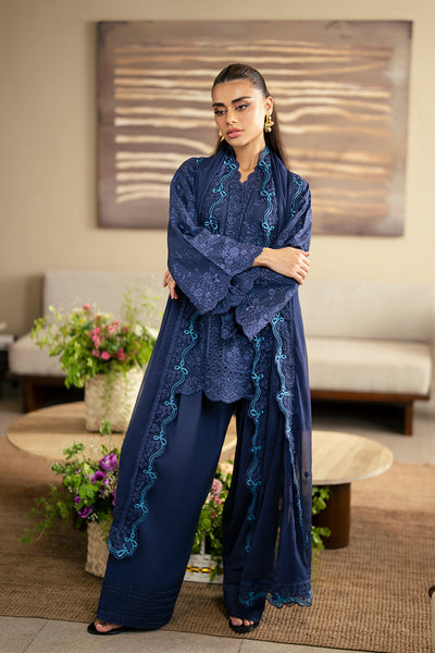 Azure | Luxury Lawn 26 | Sapphire Veil