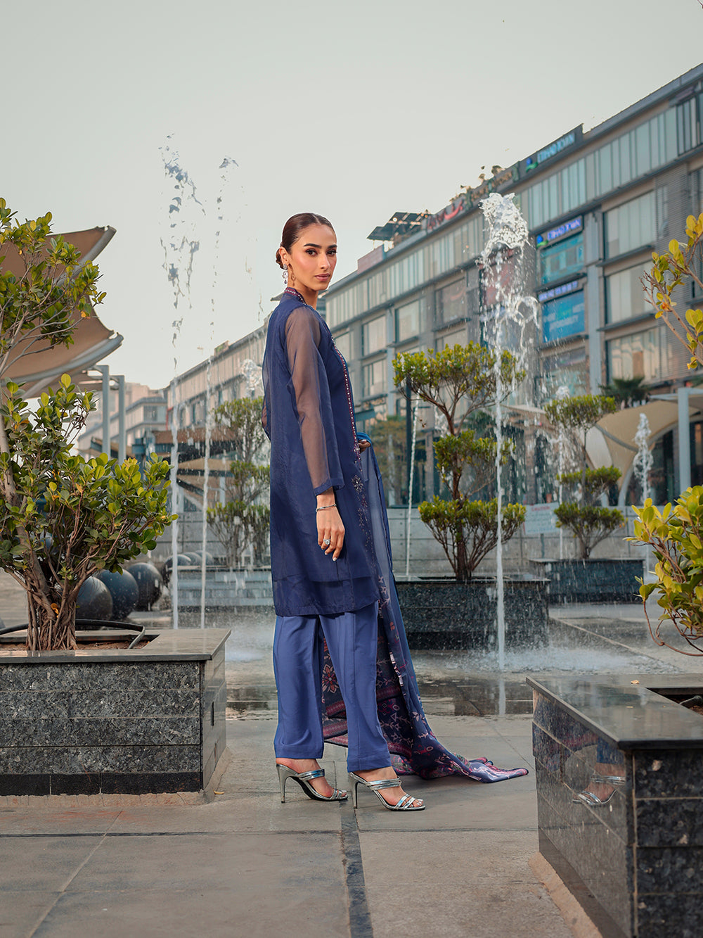 Ain | Raya Luxury Formals | AN-164 SAPPHIRE, image 4
