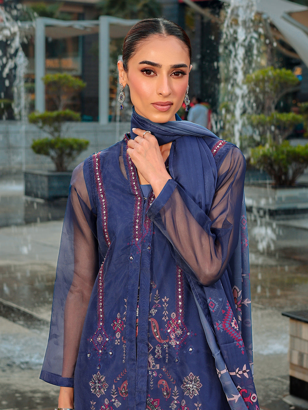Ain | Raya Luxury Formals | AN-164 SAPPHIRE, image 3