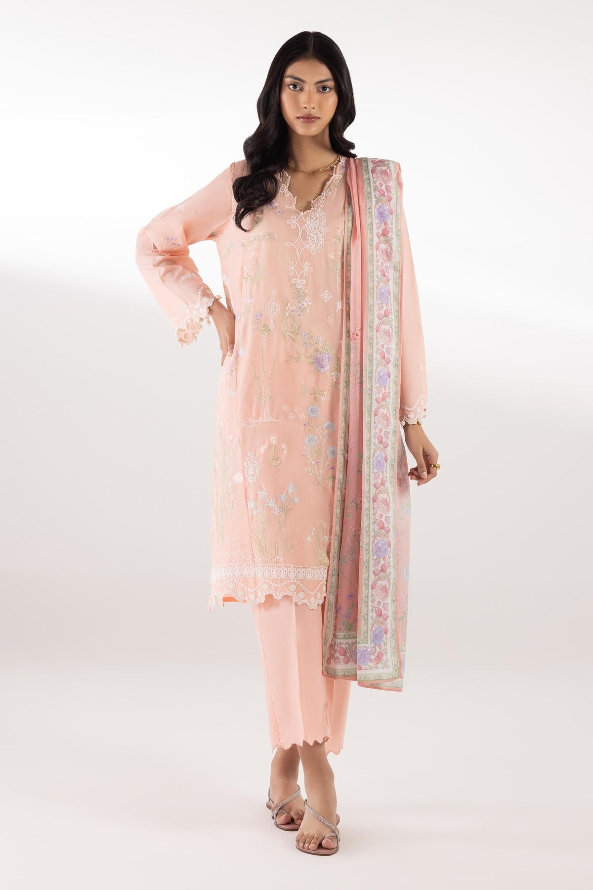 Sana Safinaz | Luxury Pret | Muzlin Lawn Suit SC26MUZ210BP3-1
