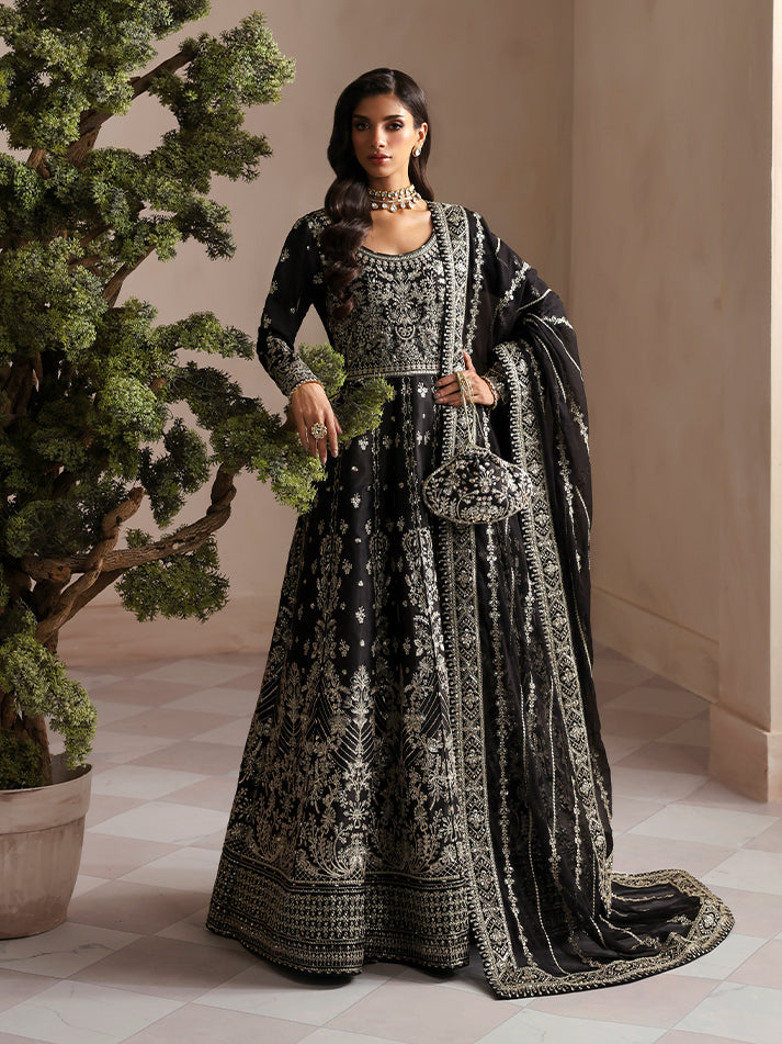 Gulaal | Serica Raw Silk | Sorelia -  Gulaal Ladies Clothes - Original Designer Dress - House of Maryam