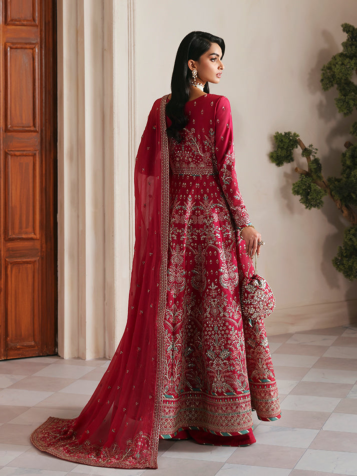 Gulaal | Serica Raw Silk | Serosia -  Gulaal Ladies Clothes - Original Designer Dress - House of Maryam