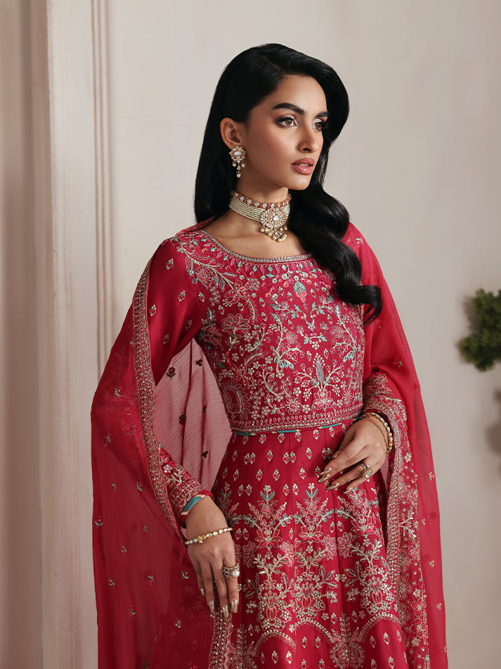 Gulaal | Serica Raw Silk | Serosia -  Gulaal Ladies Clothes - Original Designer Dress - House of Maryam