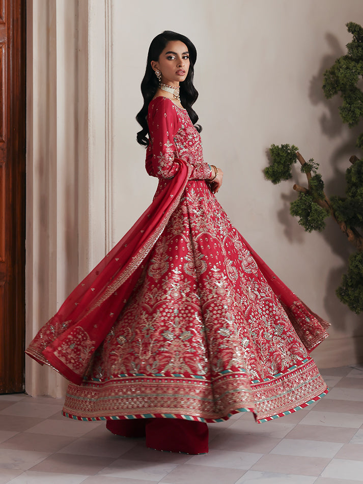 Gulaal | Serica Raw Silk | Serosia -  Gulaal Ladies Clothes - Original Designer Dress - House of Maryam