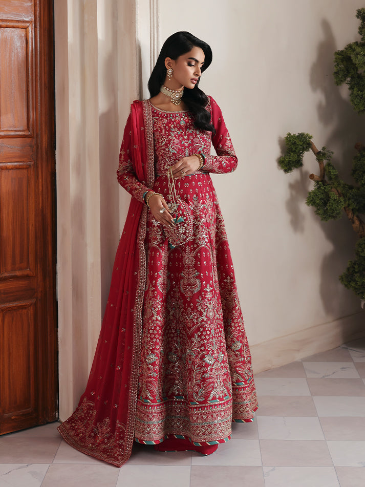 Gulaal | Serica Raw Silk | Serosia -  Gulaal Ladies Clothes - Original Designer Dress - House of Maryam