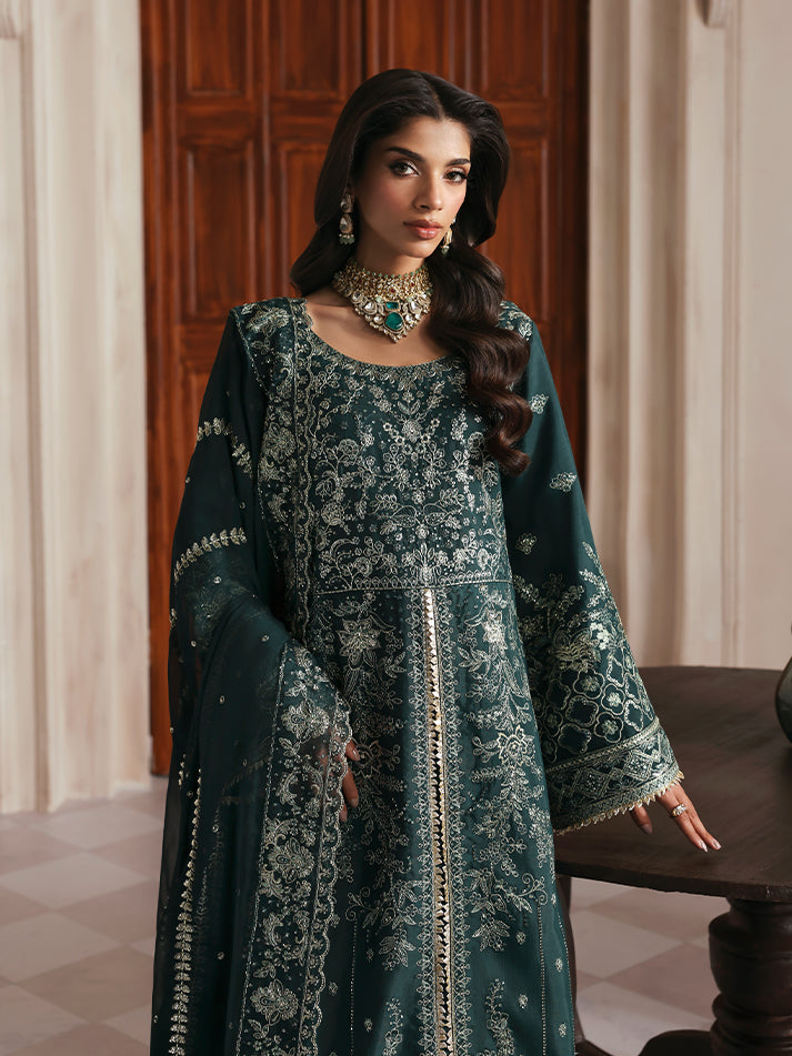 Gulaal | Serica Raw Silk | Seraphine -  Gulaal Ladies Clothes - Original Designer Dress - House of Maryam