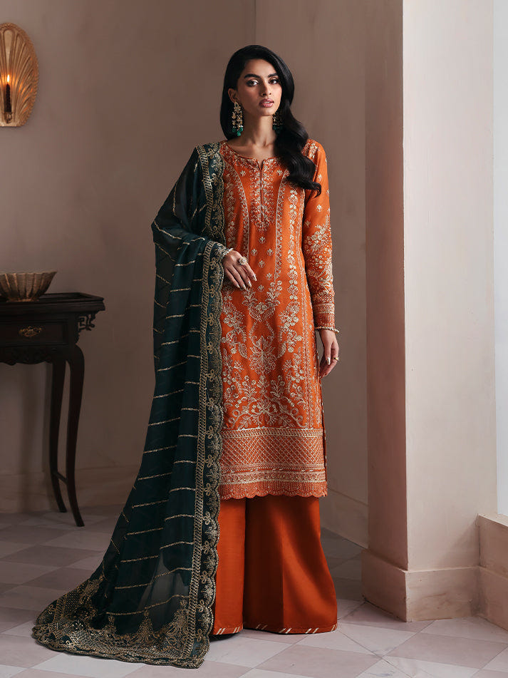 Gulaal | Serica Raw Silk | Ciora -  Gulaal Ladies Clothes - Original Designer Dress - House of Maryam