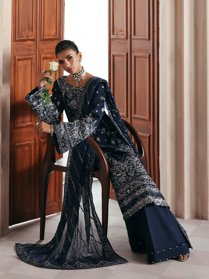 Gulaal | Serica Raw Silk | Saphira -  Gulaal Ladies Clothes - Original Designer Dress - House of Maryam