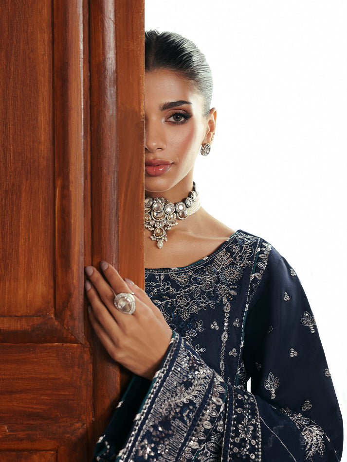 Gulaal | Serica Raw Silk | Saphira -  Gulaal Ladies Clothes - Original Designer Dress - House of Maryam