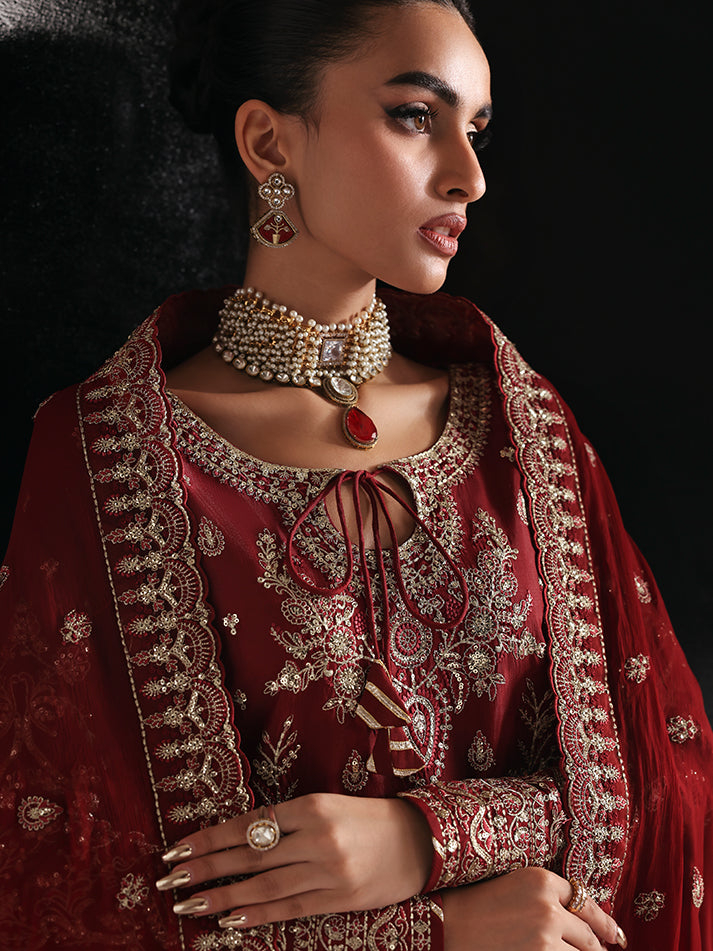 Gulaal | Serica Raw Silk | Seryne -  Gulaal Ladies Clothes - Original Designer Dress - House of Maryam