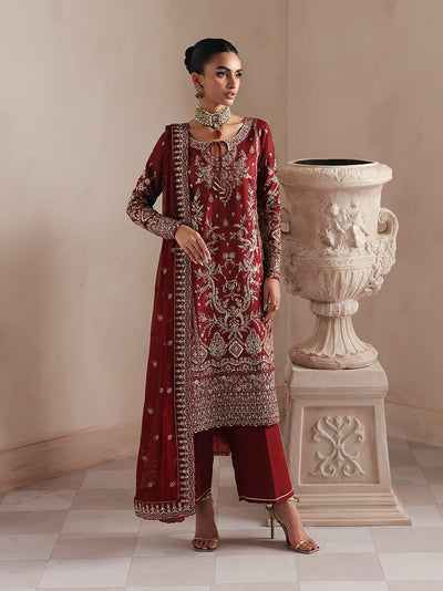 Gulaal | Serica Raw Silk | Seryne -  Gulaal Ladies Clothes - Original Designer Dress - House of Maryam