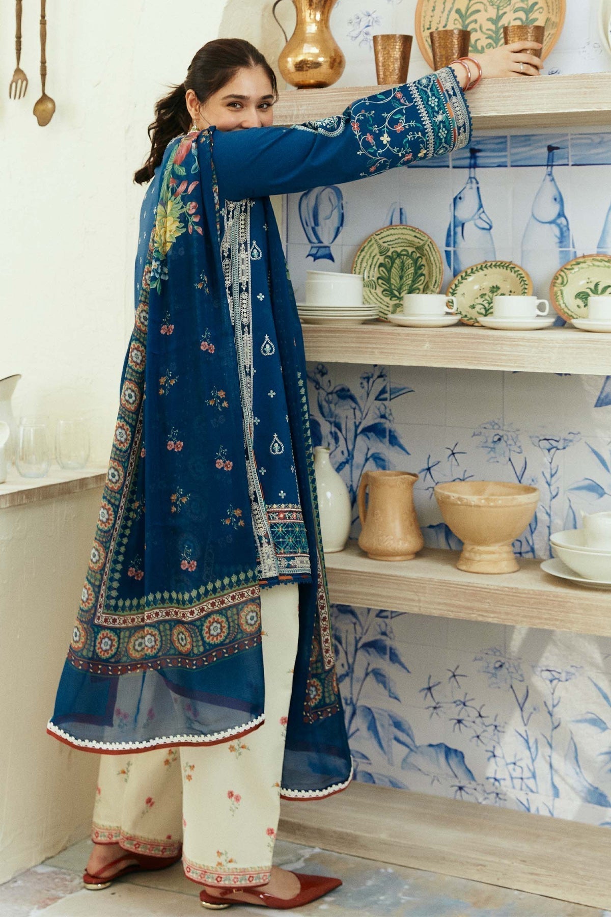 Zara Shahjahan | Coco Lawn Eid Edit 24 | SEHER-D1 -  Zara Shahjahan Luxury - Original Designer Dress - House of Maryam
