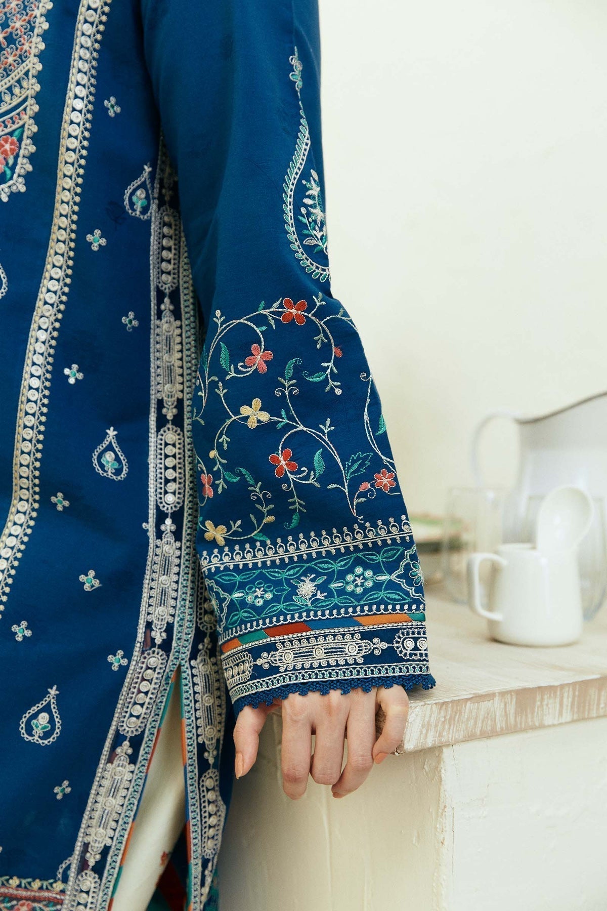 Zara Shahjahan | Coco Lawn Eid Edit 24 | SEHER-D1 -  Zara Shahjahan Luxury - Original Designer Dress - House of Maryam