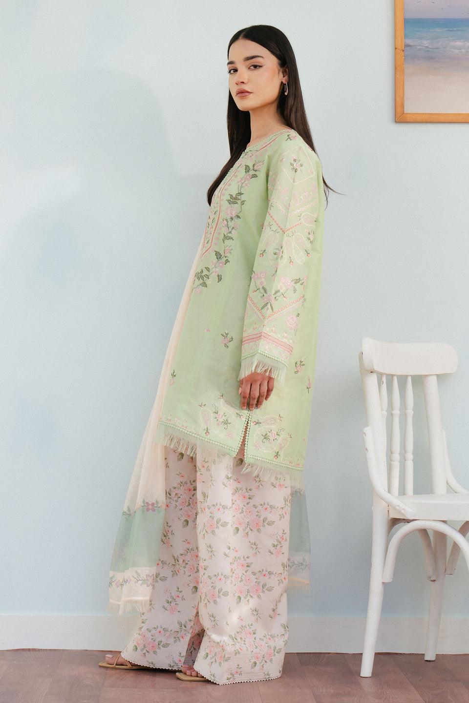 Zara Shahjahan | Coco Lawn 25 | SERENE-2A -  Zara Shahjahan Ladies Clothes - Original Designer Dress - House of Maryam