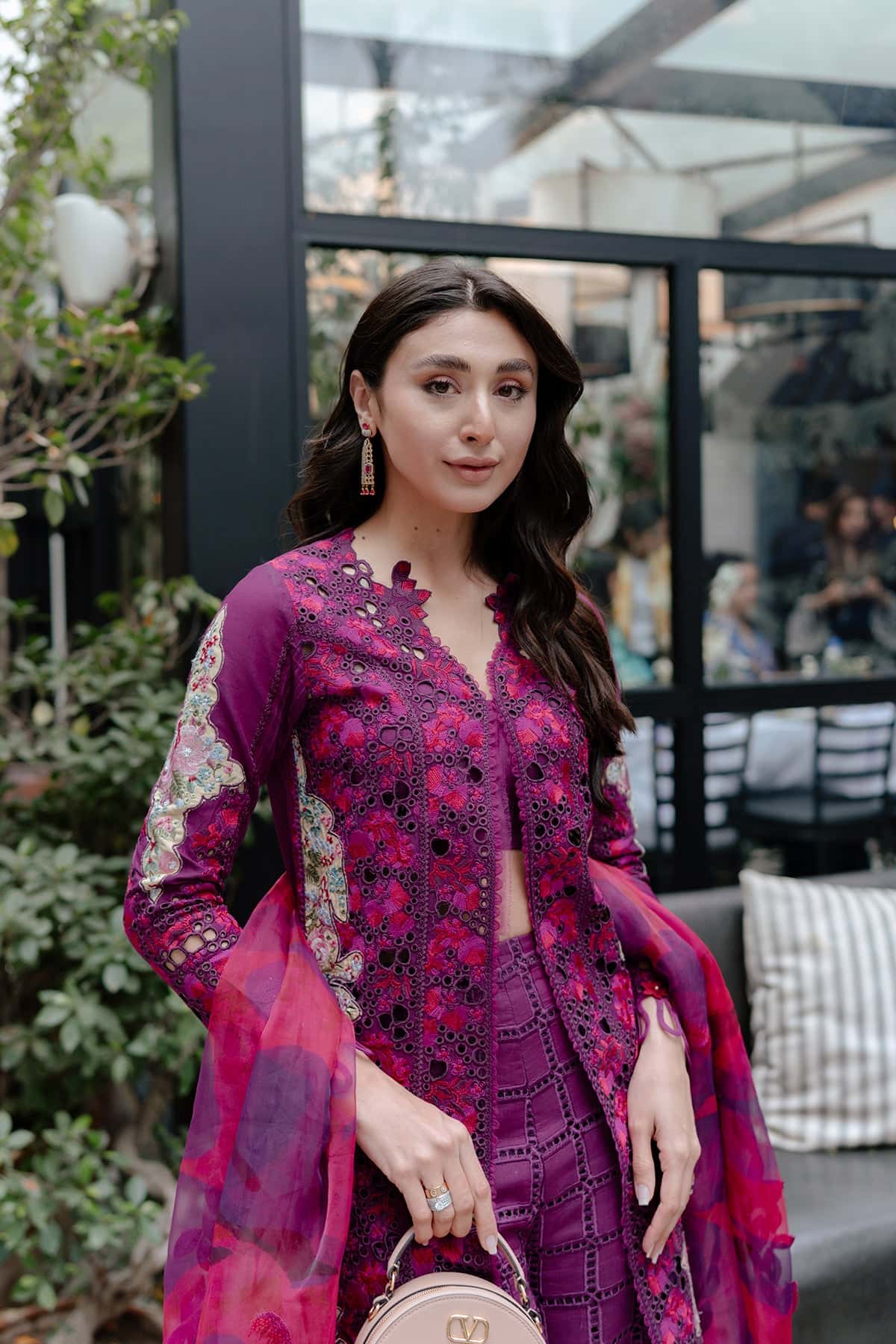 Afrozeh | Lawn 25 | Serene -  Afrozeh Ladies Clothes - Original Designer Dress - House of Maryam