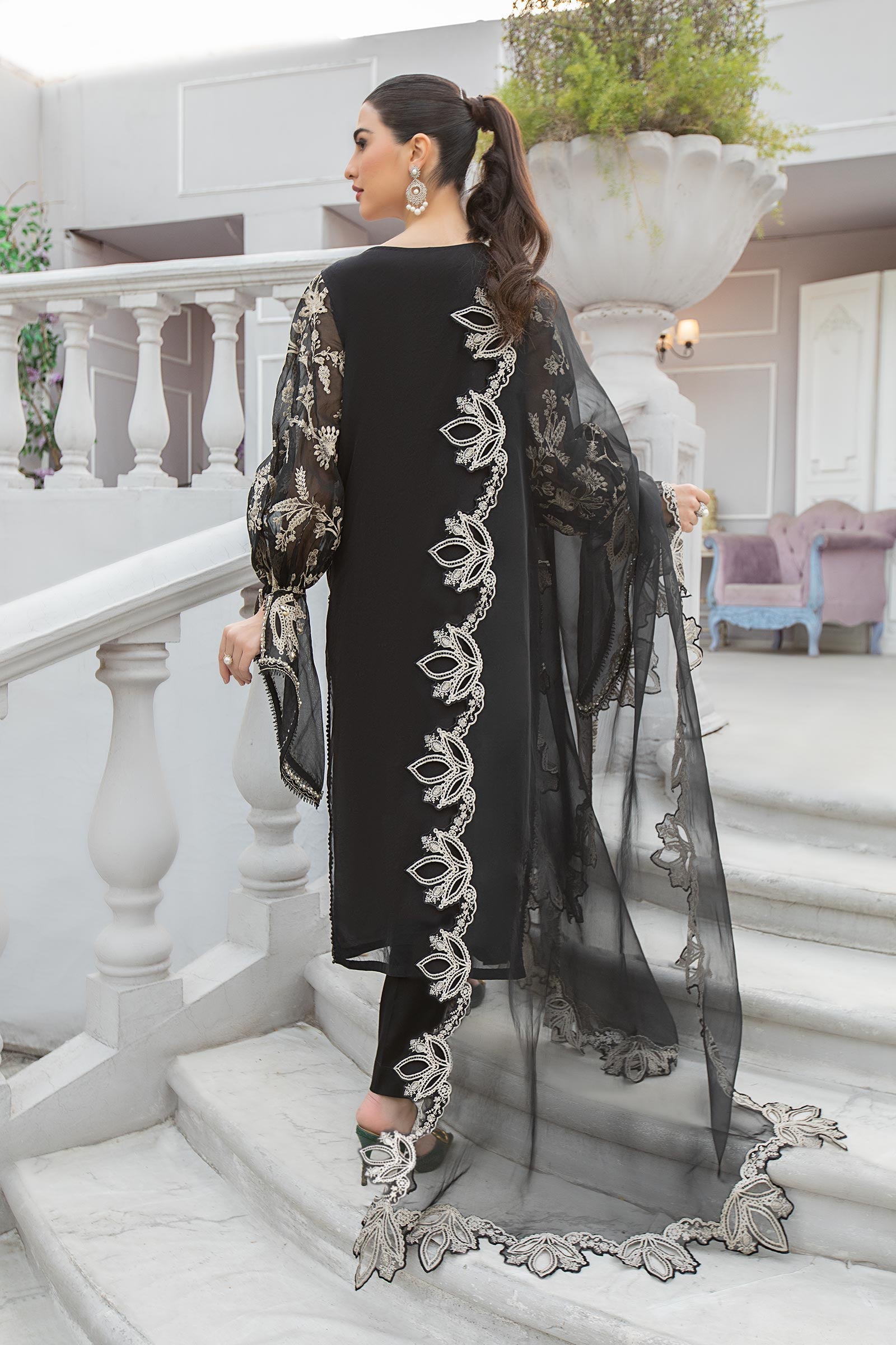 Maira B | Ready to Wear | SF-EA23-28R1 -  Maria B Luxury Formals -  House of Maryam