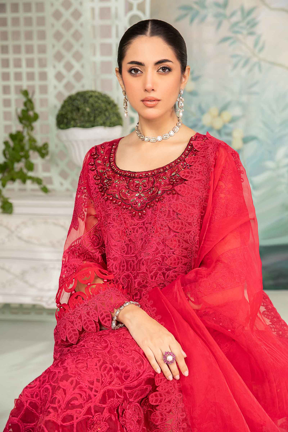 Maira B | Ready to Wear | SF-EA24-34 -  Maria B Luxury Formals -  House of Maryam