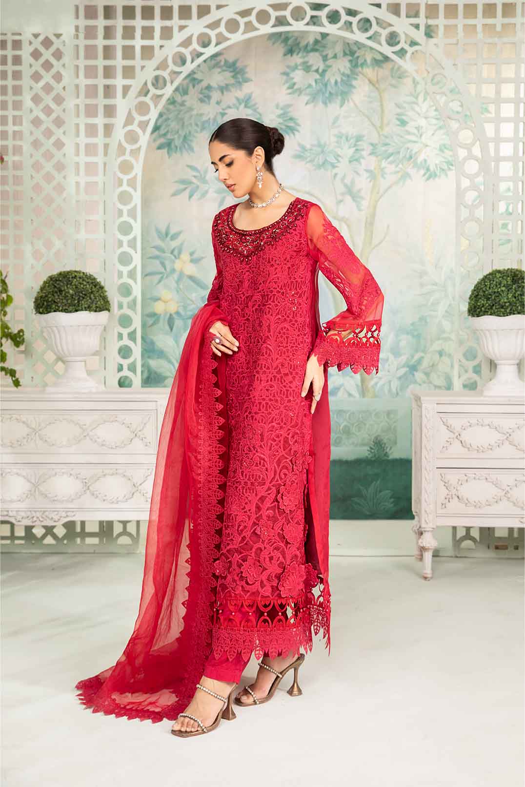 Maira B | Ready to Wear | SF-EA24-34 -  Maria B Luxury Formals -  House of Maryam