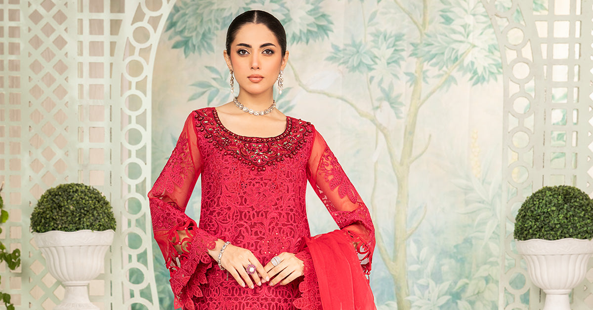 Maira B | Ready to Wear | SF-EA24-34 -  Maria B Luxury Formals -  House of Maryam