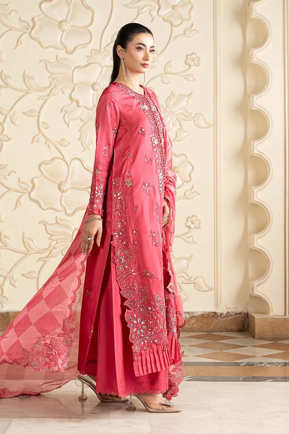 Maria B | Luxury Formals Pre Fall | SF-EA26-12-Pink, image 5