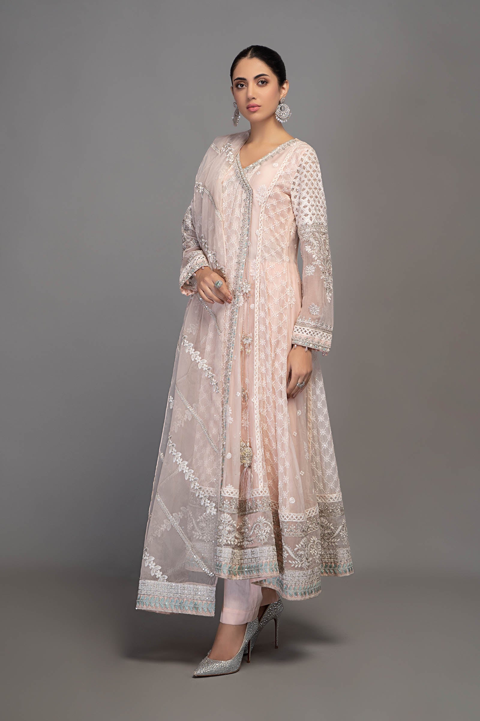 Maira B | Ready to Wear | SF-EF23-02R1 -  Maria B Luxury Formals -  House of Maryam