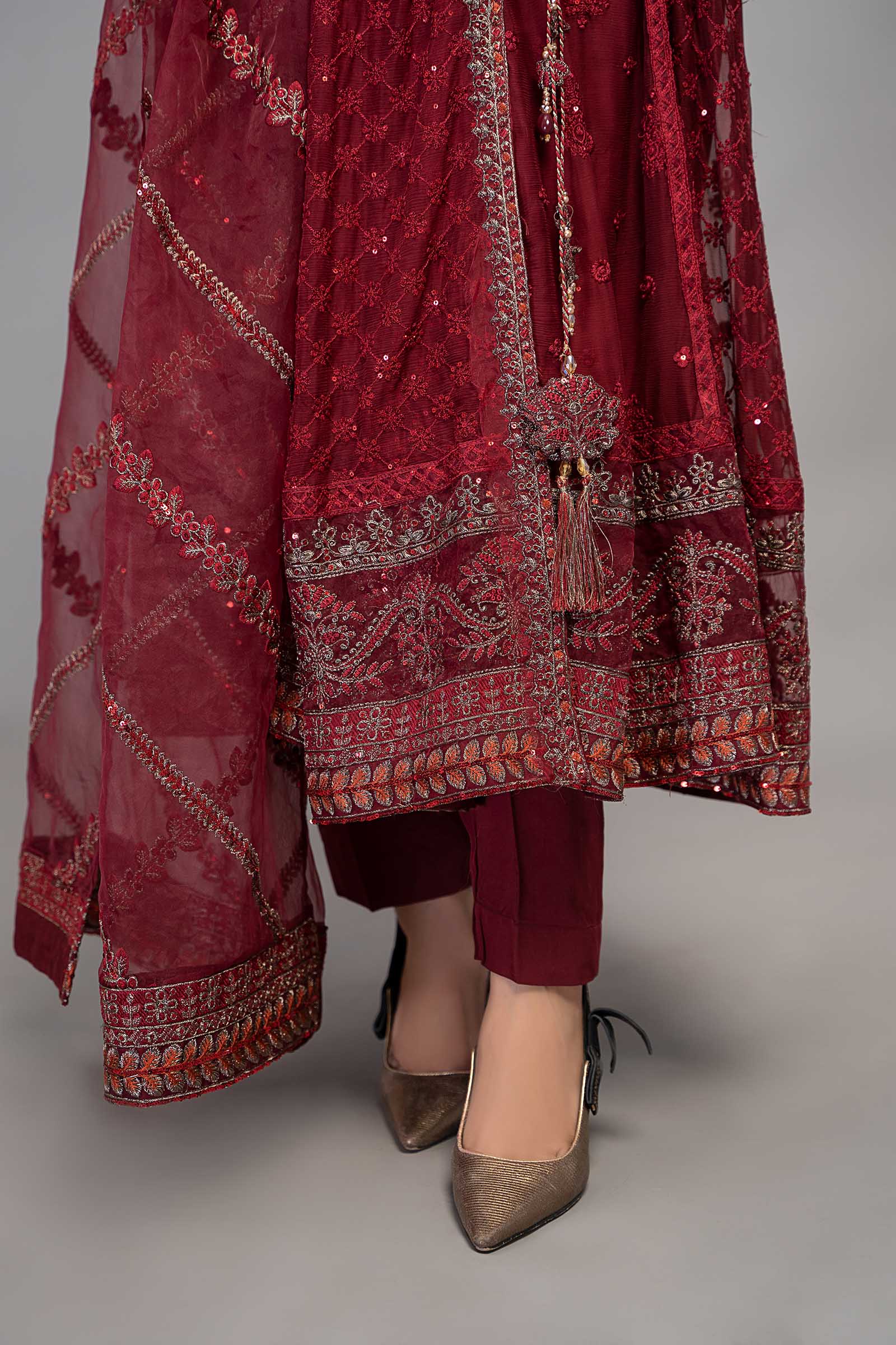 Maira B | Ready to Wear | SF-EF23-02R1 -  Maria B Luxury Formals -  House of Maryam