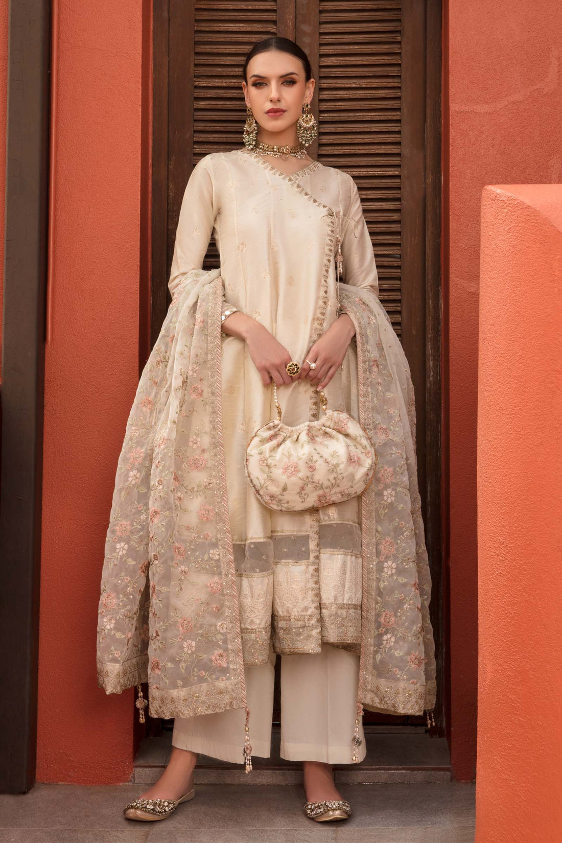 Maira B | Ready to Wear | SF-EF23-07R1 -  Maria B Luxury Formals -  House of Maryam