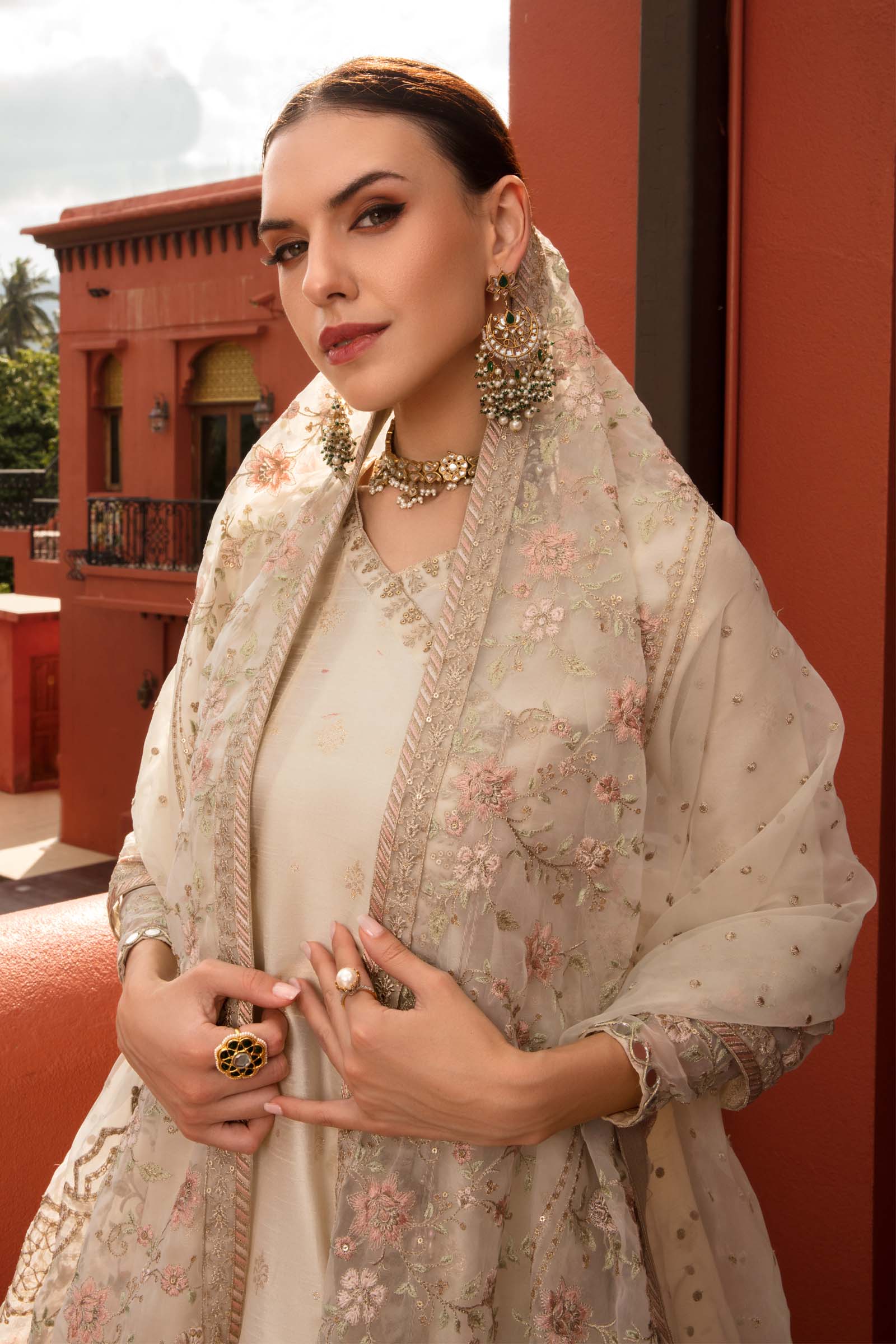Maira B | Ready to Wear | SF-EF23-07R1 -  Maria B Luxury Formals -  House of Maryam