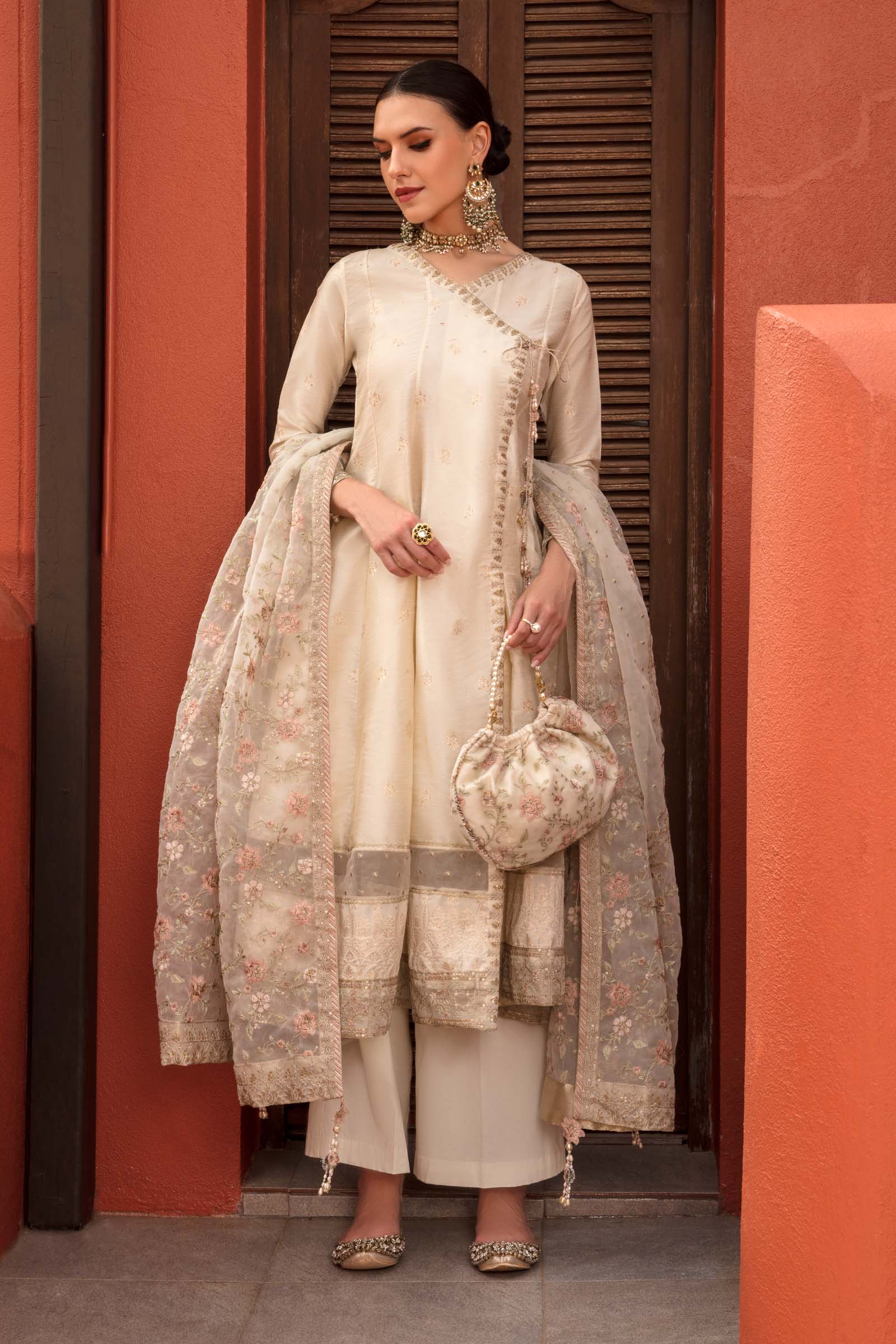 Maira B | Ready to Wear | SF-EF23-07R1 -  Maria B Luxury Formals -  House of Maryam