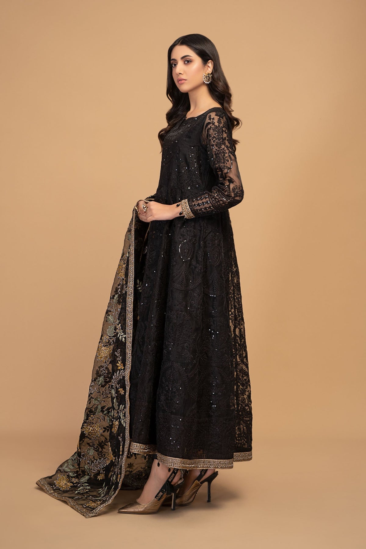 Maria B | Formal Wears | SF-EF23-09R1 -  Maria B Ladies Clothes - Original Designer Dress - House of Maryam