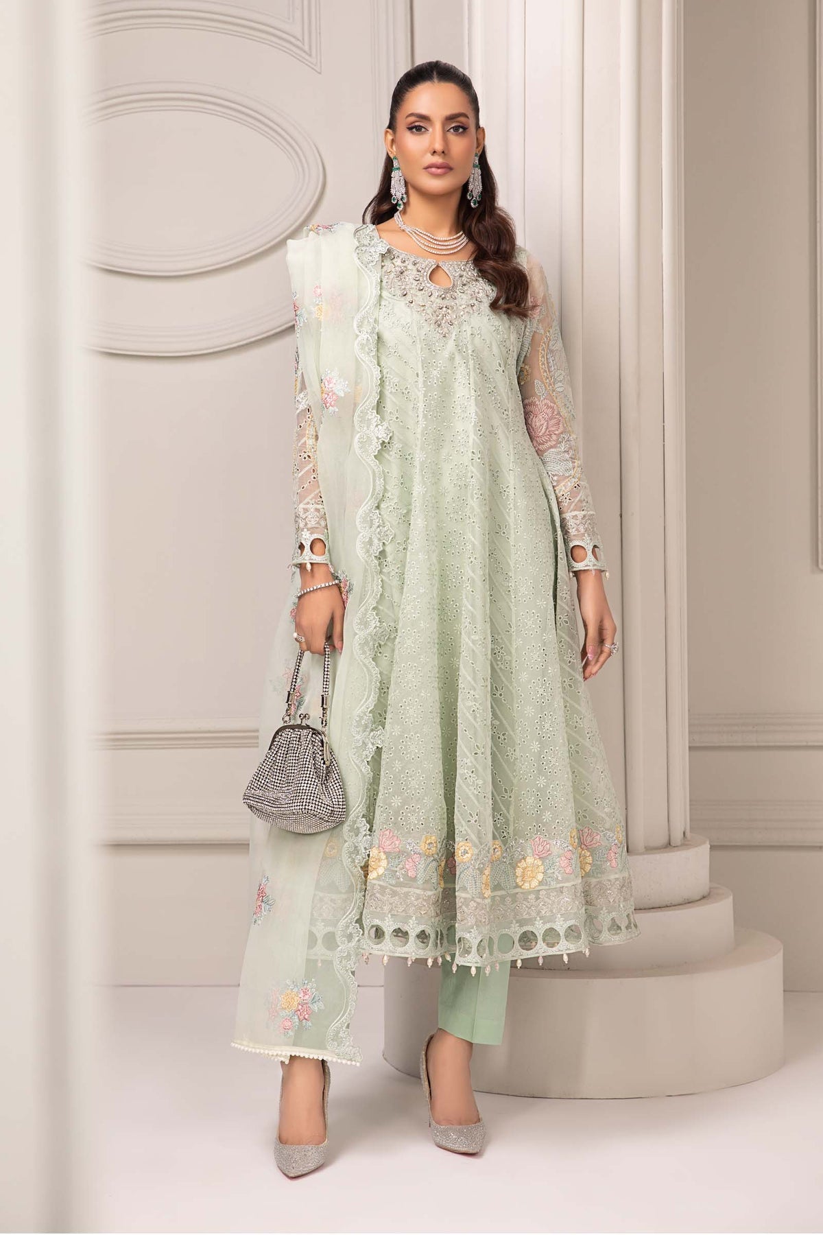 Maria B | Formal Wears | SF-EF24-03 by Designer Maria B - House of Maryam - Pakistani Designer Ethnic Wear in {{ shop.shopifyCountryName }}