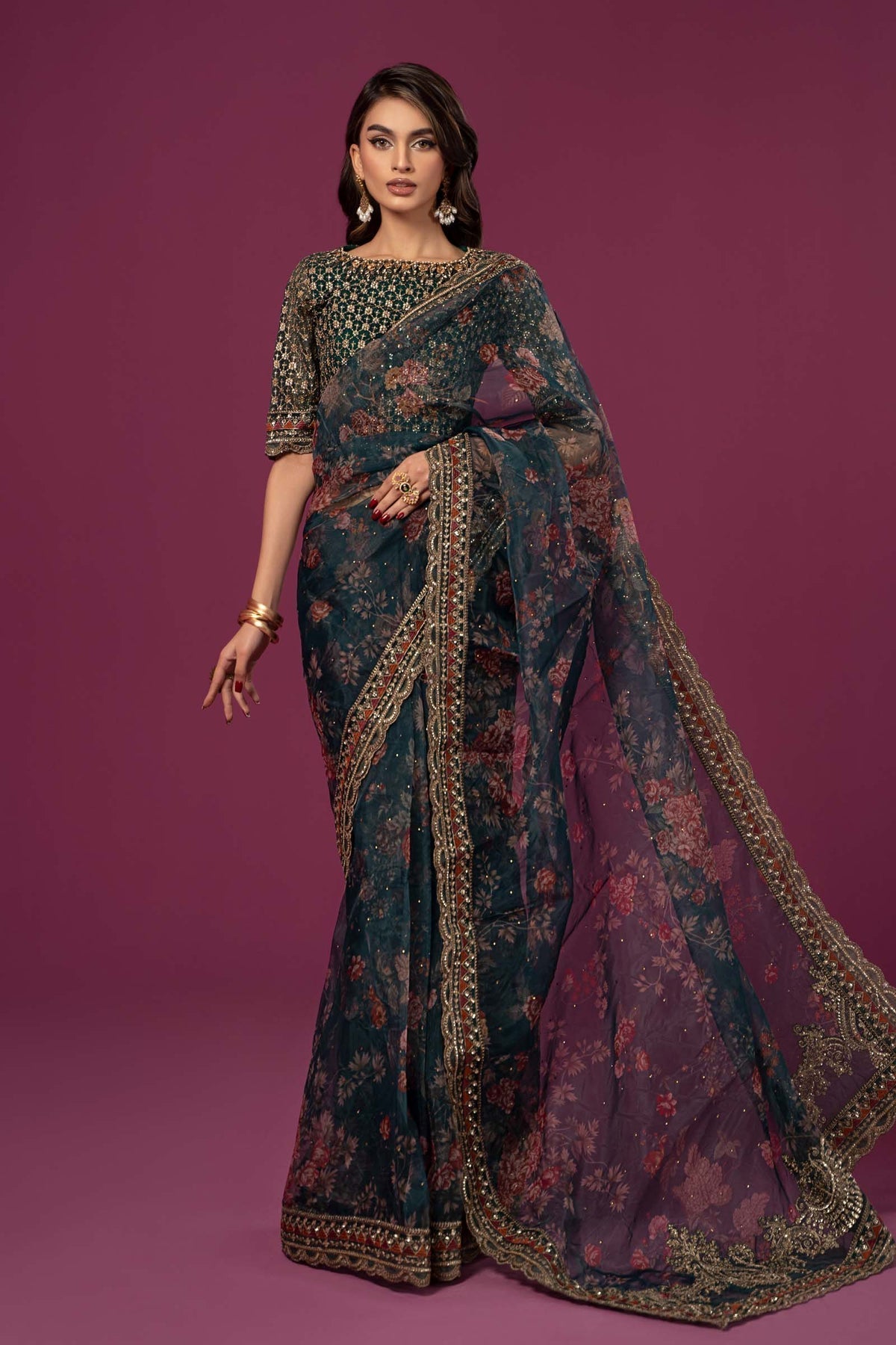 Maria B | Formal Wears | SF-EF24-08S -  Maria B Formal - Original Designer Dress - House of Maryam