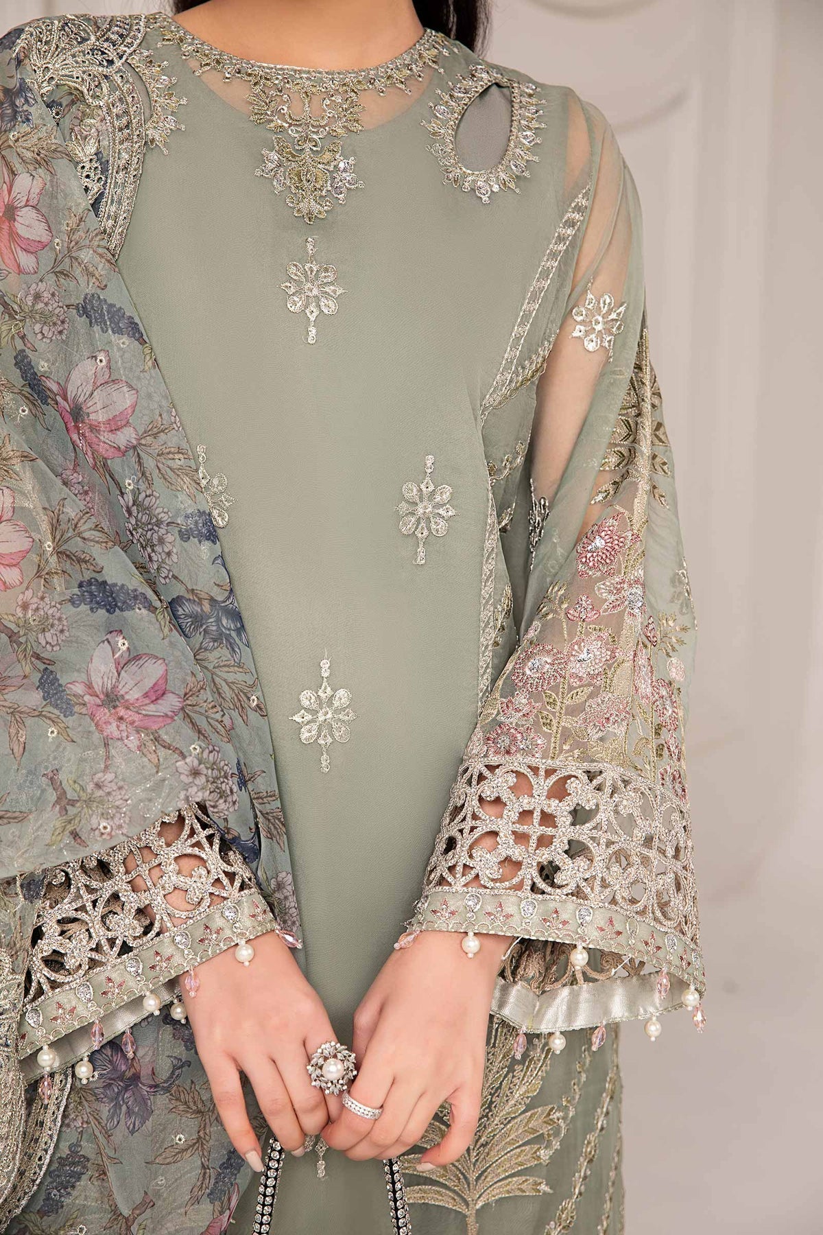 Maria B | Formal Wears | SF-EF24-12 -  Maria B Formal - Original Designer Dress - House of Maryam