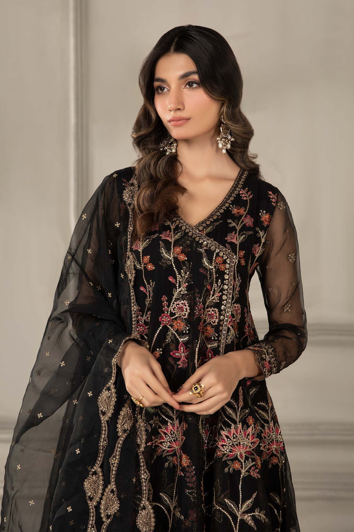 Maria B | Formal Wears | SF-EF24-19 -  Maria B Formal - Original Designer Dress - House of Maryam