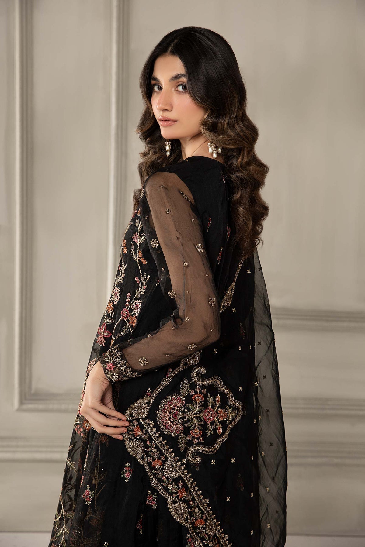 Maria B | Formal Wears | SF-EF24-19 -  Maria B Formal - Original Designer Dress - House of Maryam