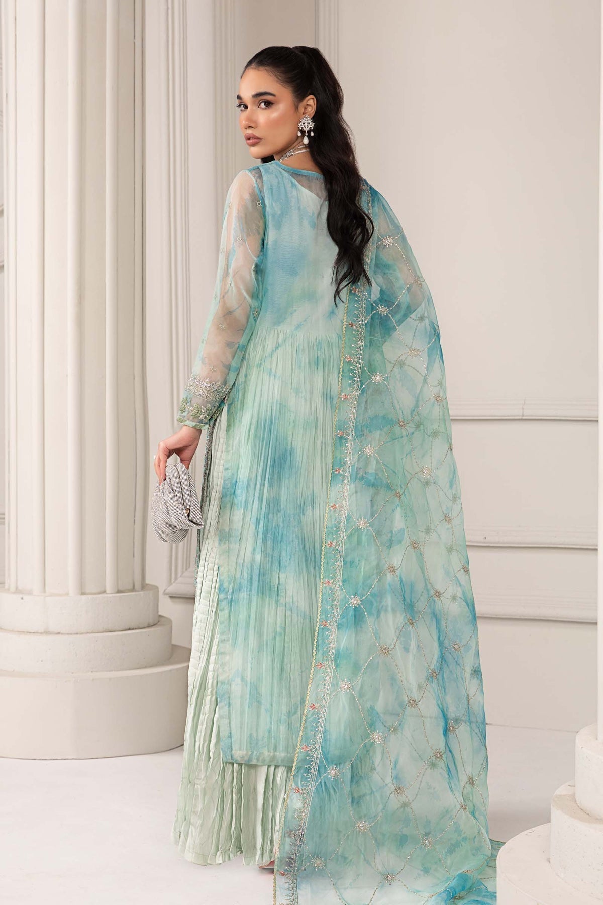 Maria B | Formal Wears | SF-EF24-20 -  Maria B Formal - Original Designer Dress - House of Maryam