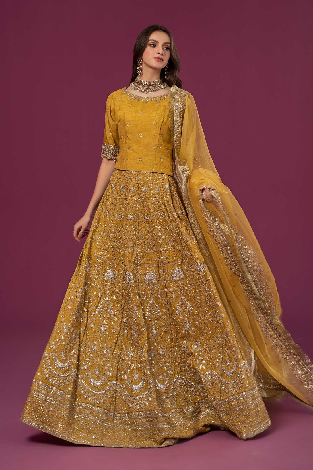 Maria B | Formal Wears | SF-EF24-26 by Designer Maria B - House of Maryam - Pakistani Designer Ethnic Wear in {{ shop.shopifyCountryName }}