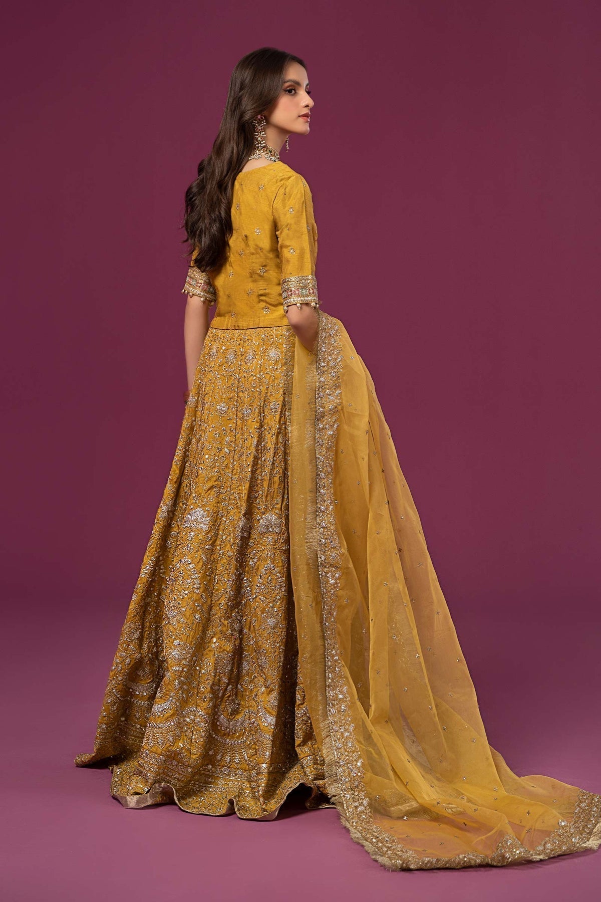 Maria B | Formal Wears | SF-EF24-26 -  Maria B Formal - Original Designer Dress - House of Maryam