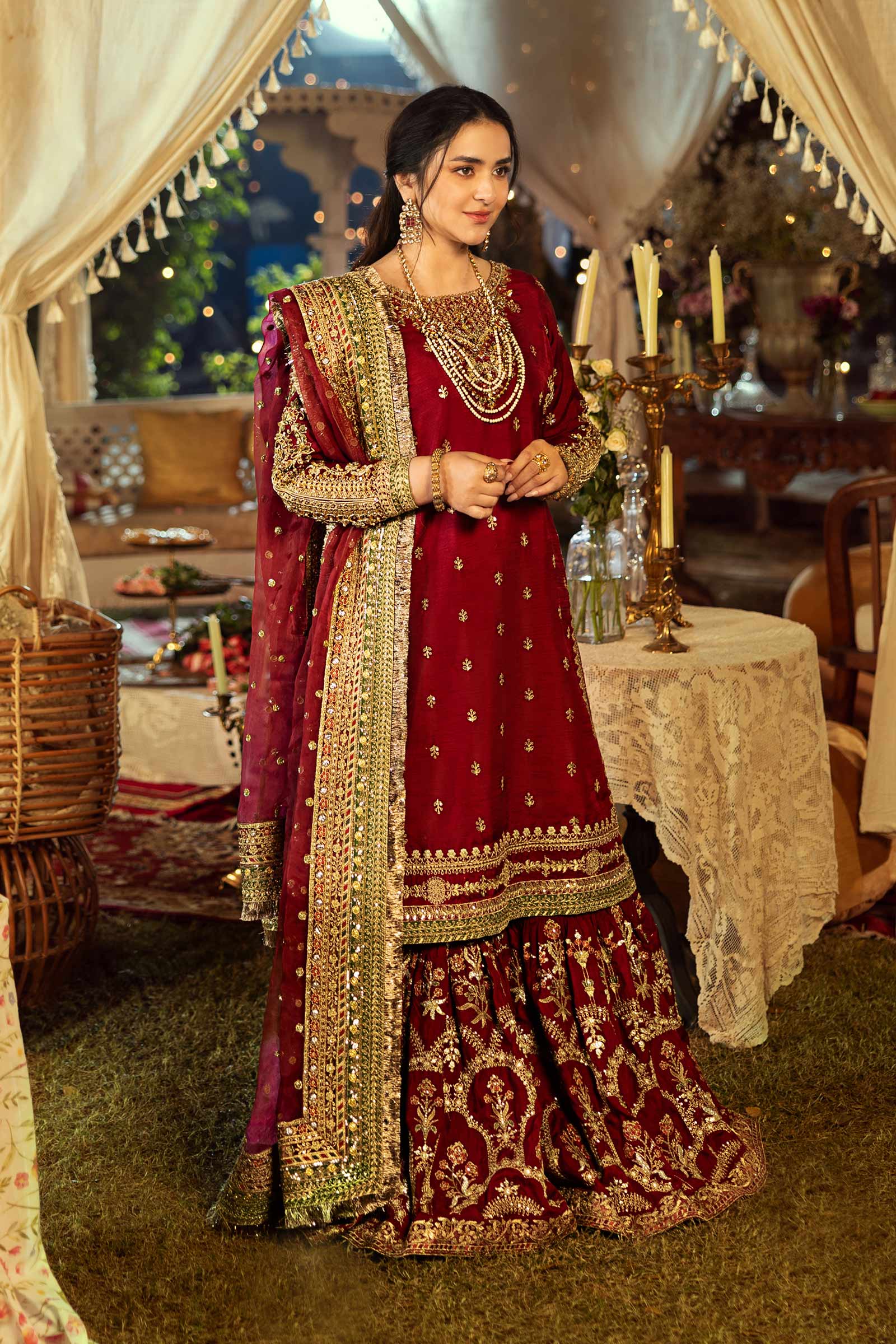 Maira B | Ready to Wear | SF-EF25-01 -  Maria B Luxury Formals -  House of Maryam
