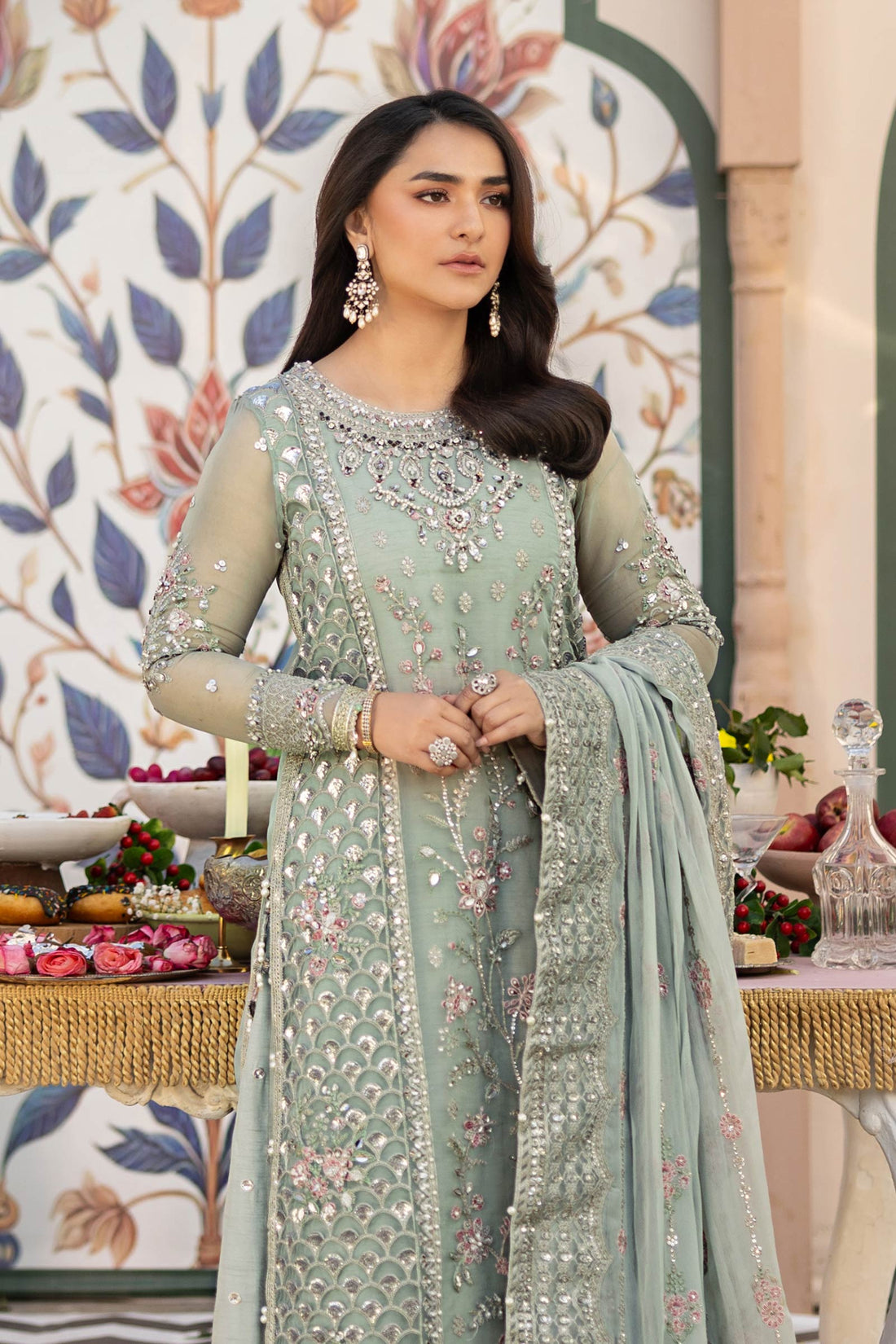 Maira B | Ready to Wear | SF-EF25-65 -  Maria B Luxury Formals -  House of Maryam