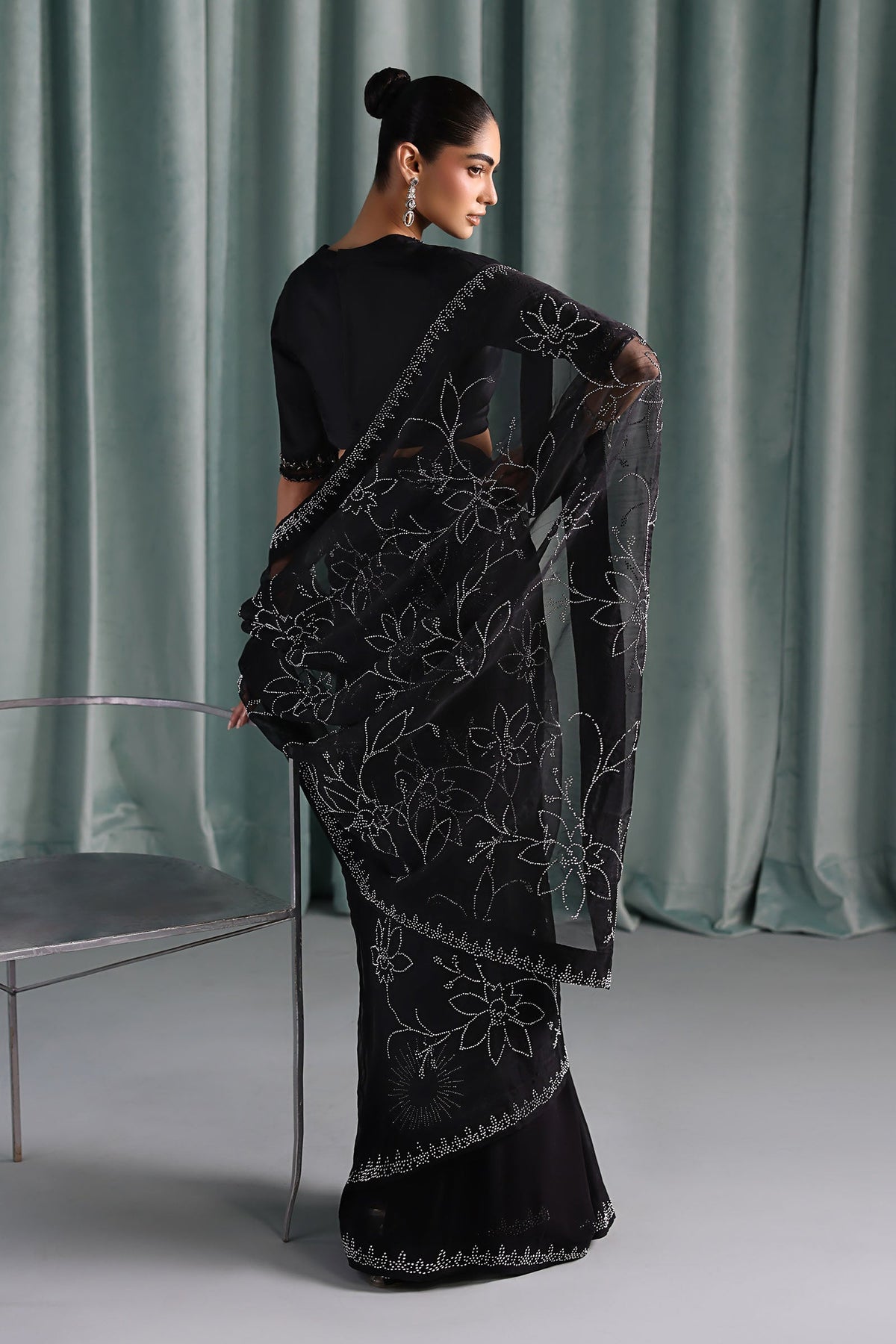 Maria B | Luxury Formals Pre Fall | SF-PF26-02-Black, image 2