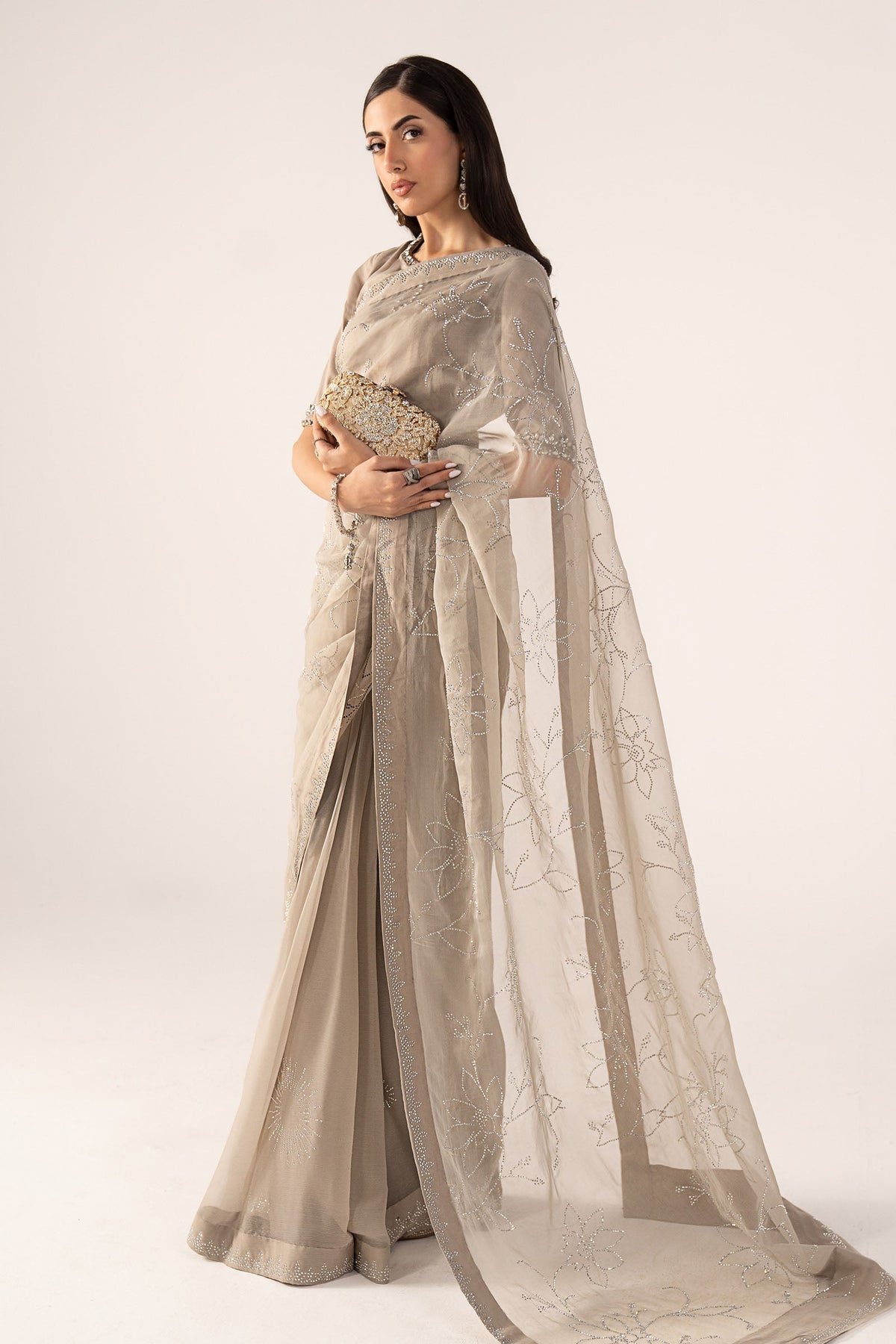 Maria B | Luxury Formals Pre Fall | SF-PF26-02-Grey, image 5