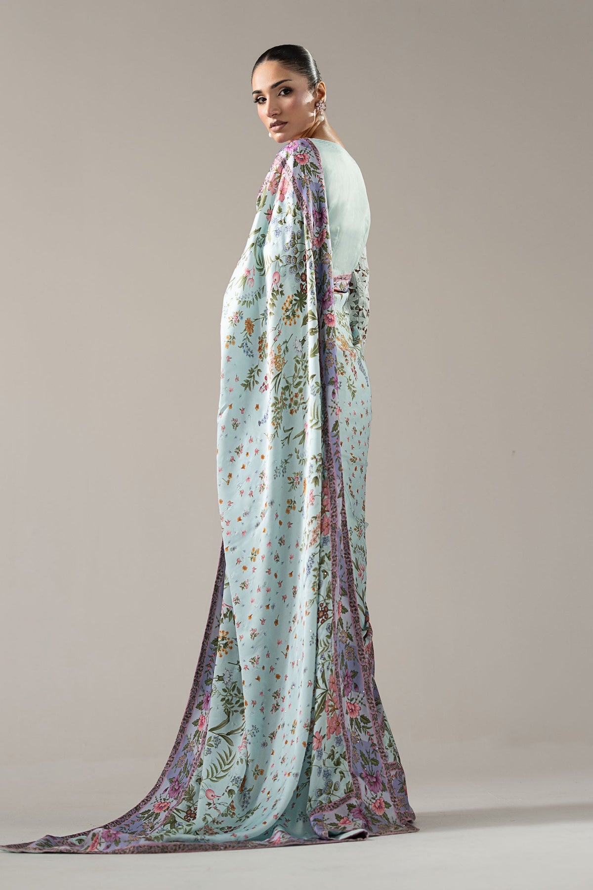 Maria B | Luxury Formals Pre Fall | SF-PF26-08-AQUA, image 2